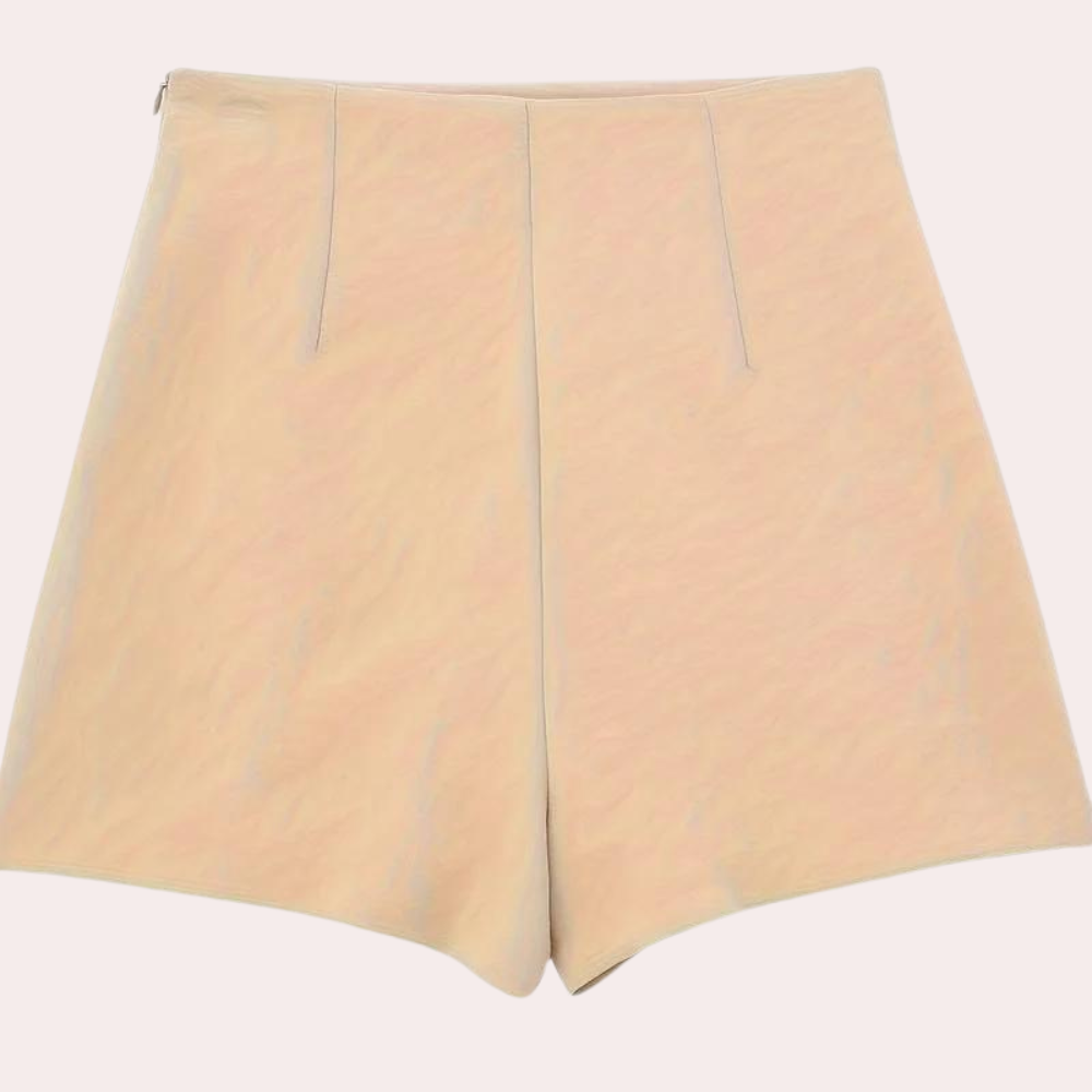 Asymmetrical Summer Shorts for Women - Lina