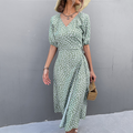 BERYL | Robe Imprimée au Design Unique - Luviera Fashion
