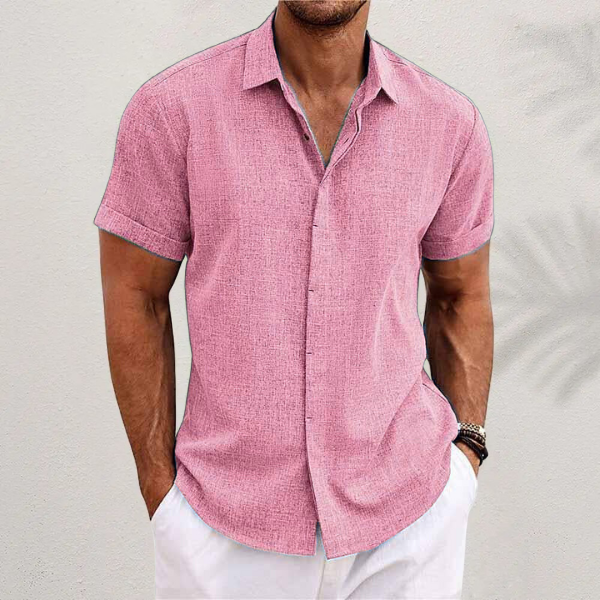 NOÉ | Chemise d'été fluide pour hommes, alliant confort et raffinement - Luviera Fashion