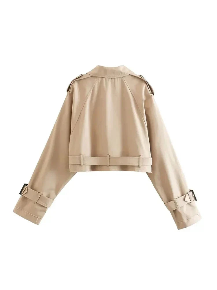 ÉLISE | Veste Décontractée Courte pour Dames - Luviera Fashion