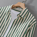 AMÉDÉE | Chemise à rayures pour les hommes - Luviera Fashion