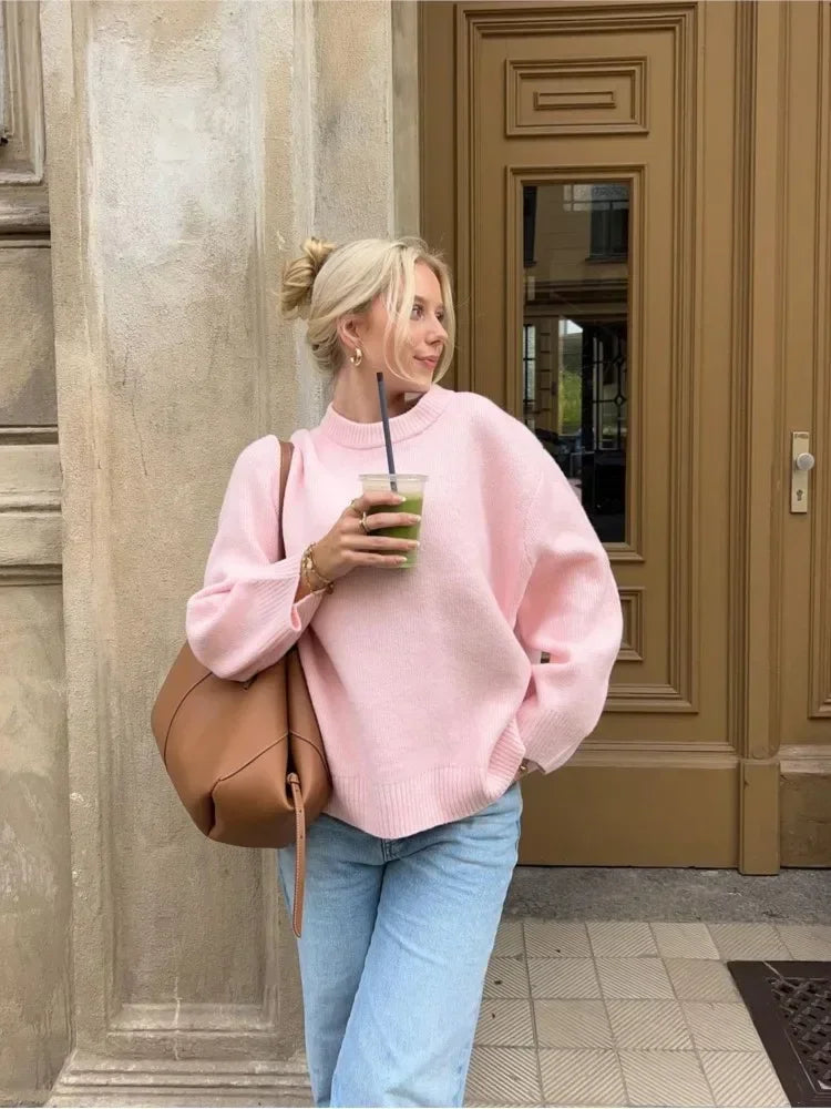 ÉLARA | Pull-over d'automne élégant pour un confort optimal - Luviera Fashion
