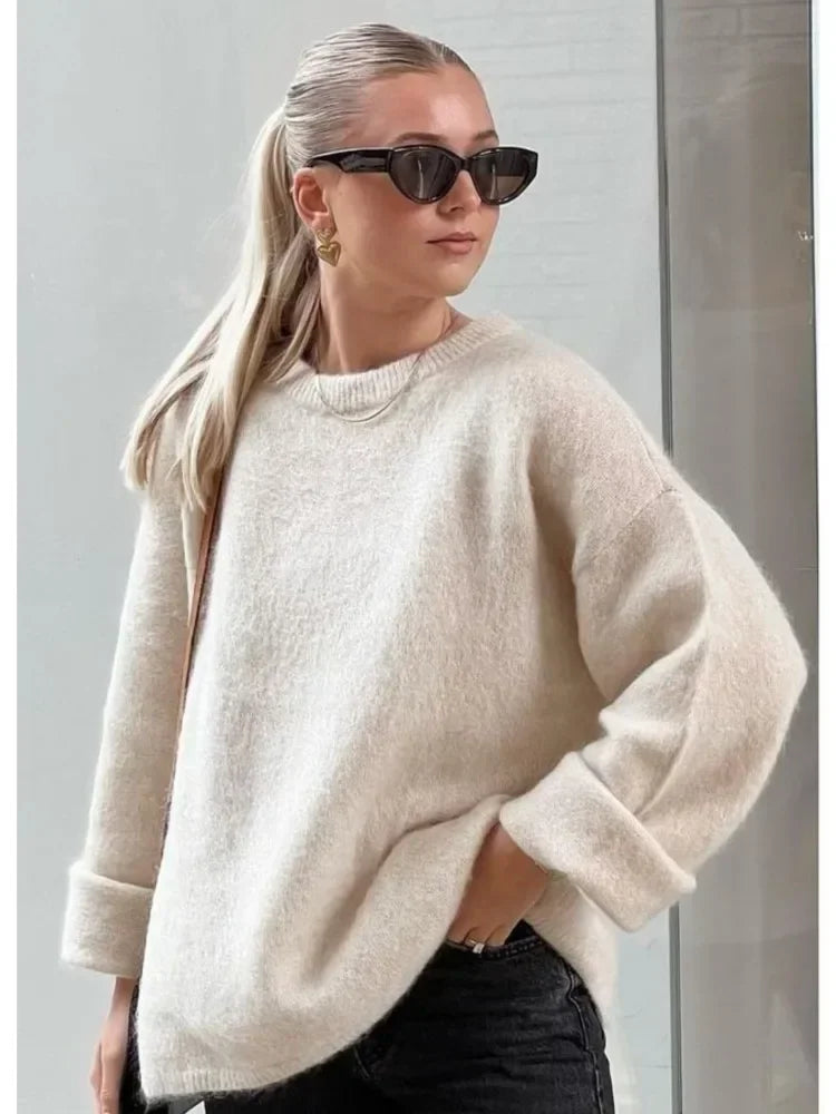 ÉLARA | Pull-over d'automne élégant pour un confort optimal - Luviera Fashion