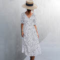 BERYL | Robe Imprimée au Design Unique - Luviera Fashion