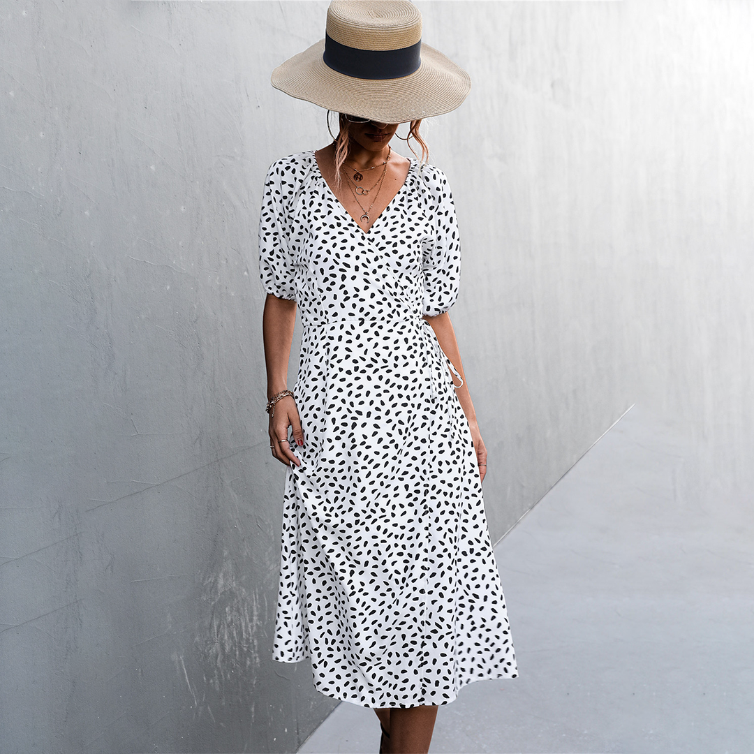 BERYL | Robe Imprimée au Design Unique - Luviera Fashion
