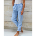 XYZIUS | Pantalon en Lin Luxe pour Femme - Luviera Fashion